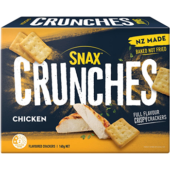 Eta Crunches Roast Chicken Crackers 160g