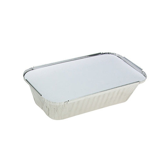 Surv Foil Takeaway Dishes & Lids Small 6pk