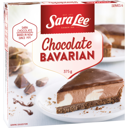 Sara Lee Frozen Dessert Bavarian Chocolate Swirl 375g