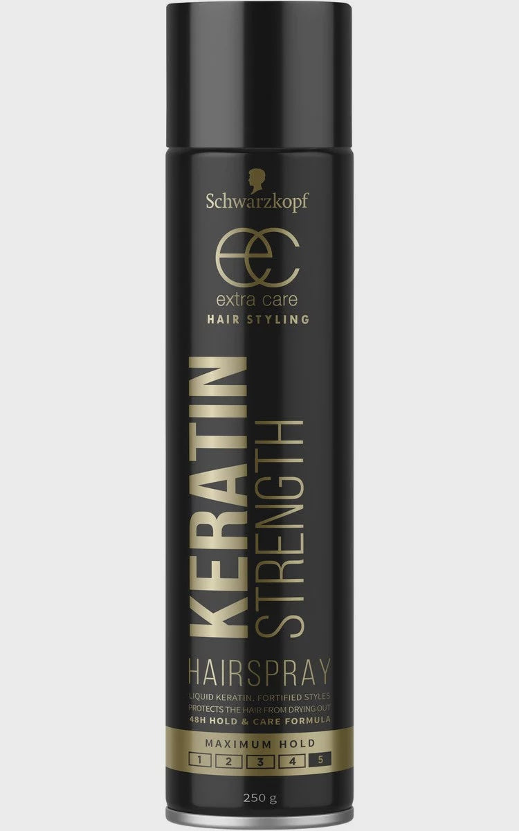 Schwarzkopf Hairspray Keratin Strength 250g