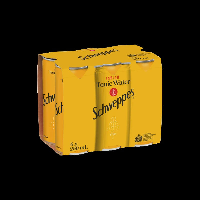 Schweppes Indian Tonic Water 250ml 6pk