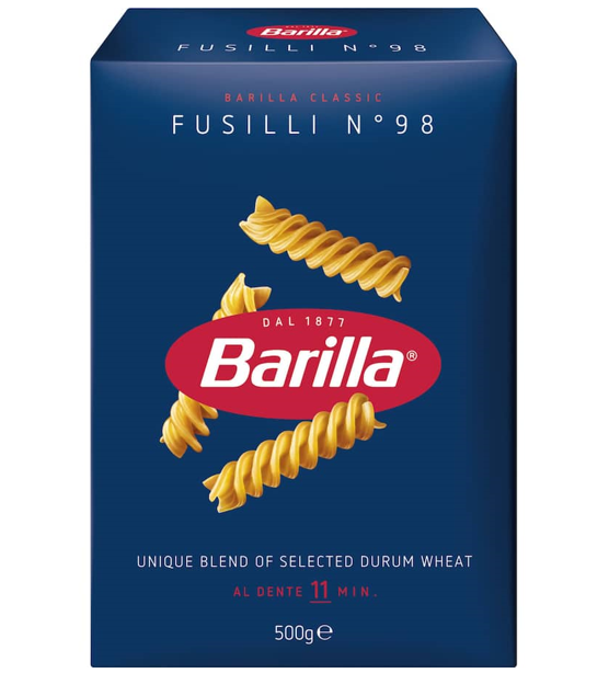 Barilla Fusilli Pasta No 98 500g