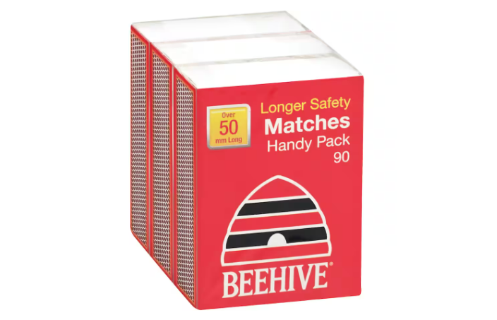 Beehive Handy Pack Safety Matches 3pk