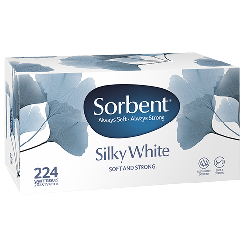 Sorbent Silky White 224pk