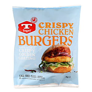 Tegel Frozen Crispy Chicken Burger 1kg