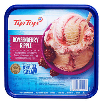 Tip Top Boysenberry Ice Cream 2L