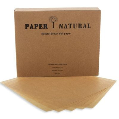 Tanco Paper Natural Unbleached Brown Baking Paper 100m x 30cm