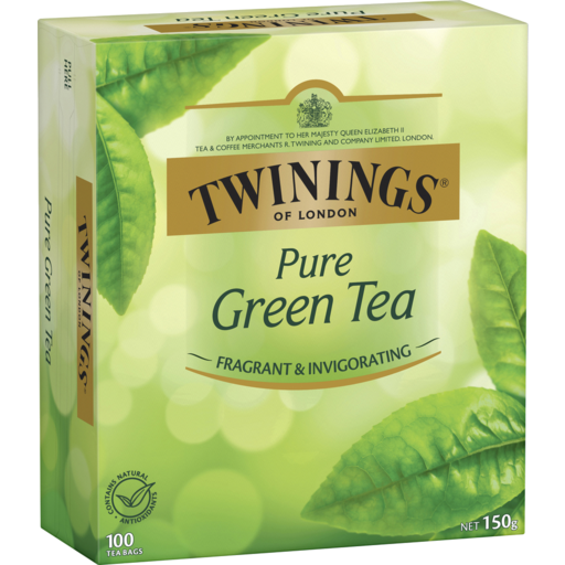 Twinings Pure Green Tea Bags 100pk