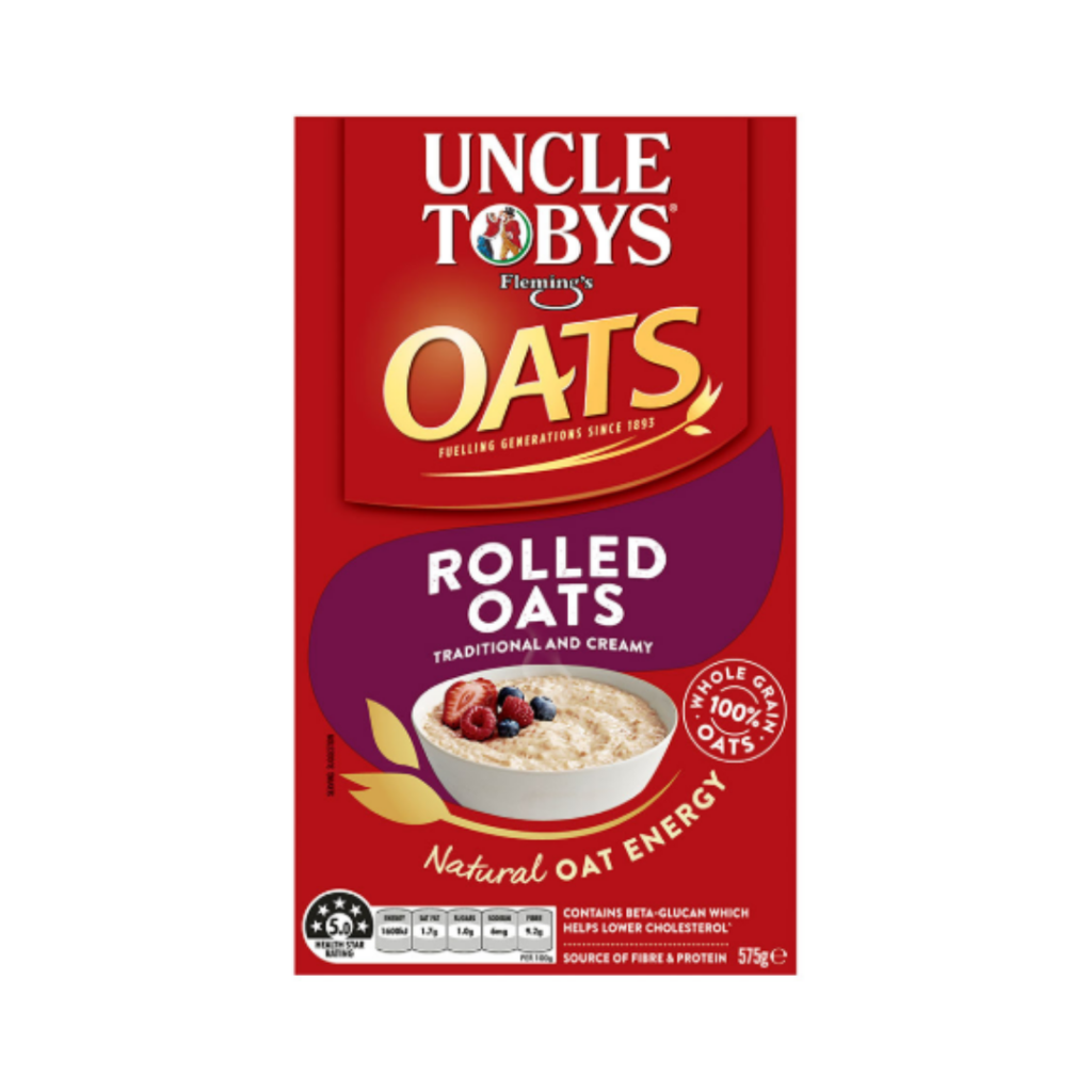 Uncle Tobys Rolled Oats 575g