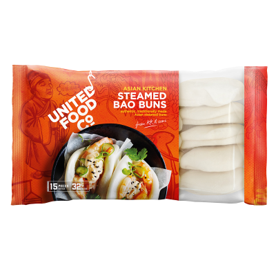 United Food Co  Mini Bao Buns 32g x 15pk