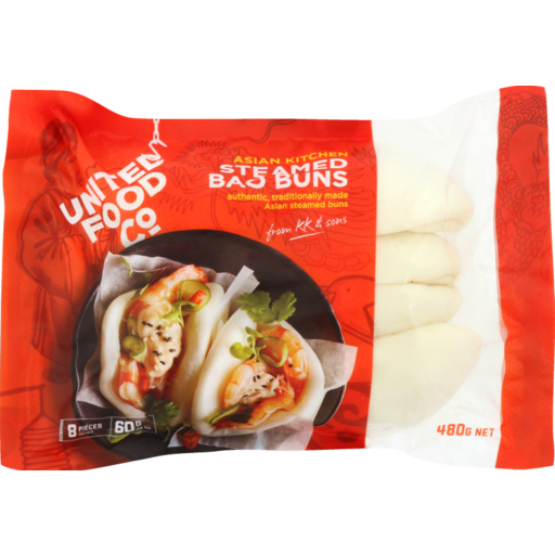 United Food Co Bao Buns 8pk