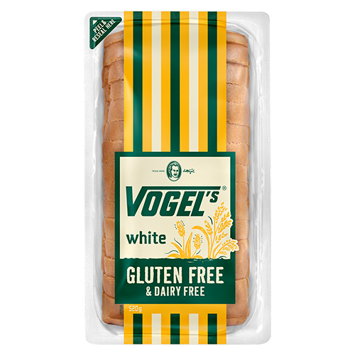 Vogels Gluten Free White Bread 520g