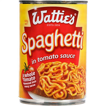 Watties Spaghetti In Tomato Sauce 420g