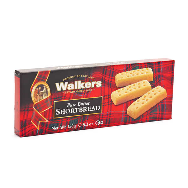 Walkers Pure Butter Shortbread Biscuits 150g