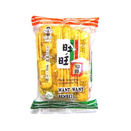 Want Want Senbei Rice Cracker 92g x 16