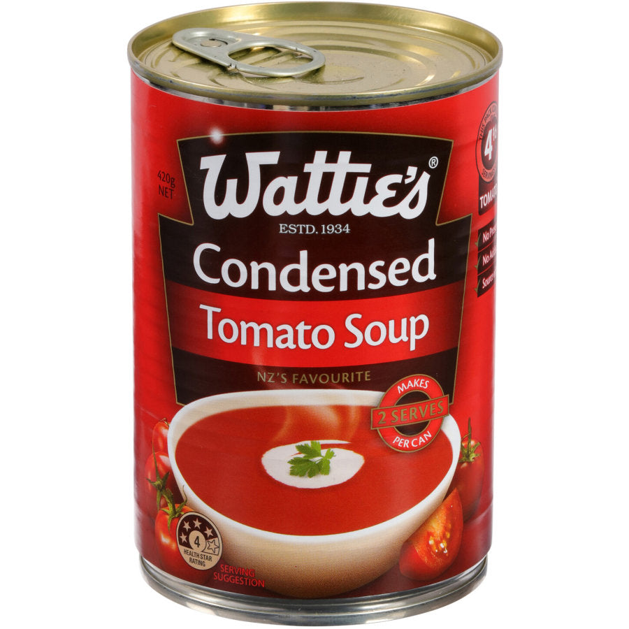 Watties Condensed Tomato Soup 420g