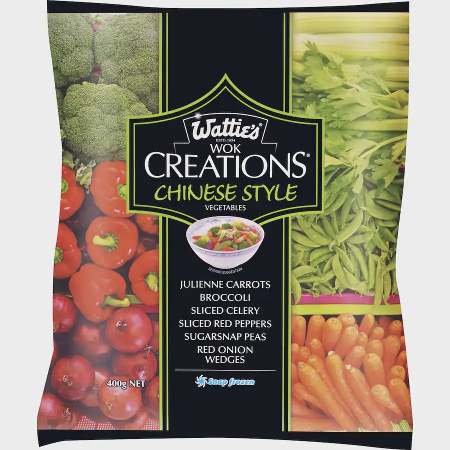 Watties Wok Creations Chinese Style Stir Fry Vegetables 400g