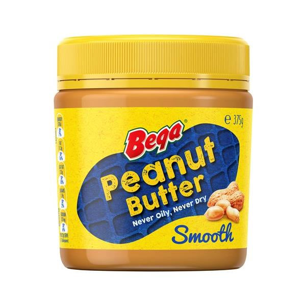 Bega Smooth Peanut Butter Jar 375g