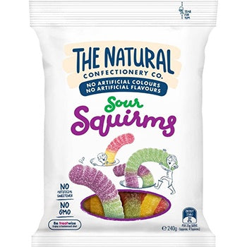 TNCC Jelly Sour Squirms Confectionery 220g