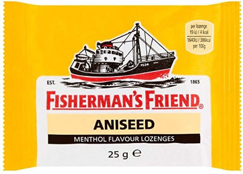 Fishermans Friend Menthol Flavour Aniseed Lozenges 25g