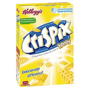 Kelloggs Crispix Honey Breakfast Cereal 260g