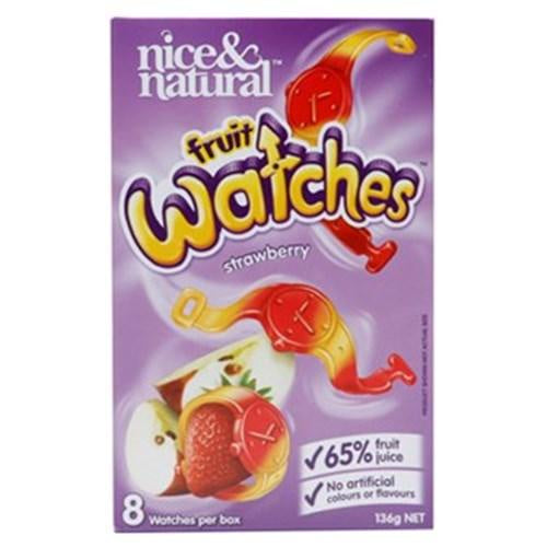 Nice & Natural Fruit Watches Snacks 8pk 136g