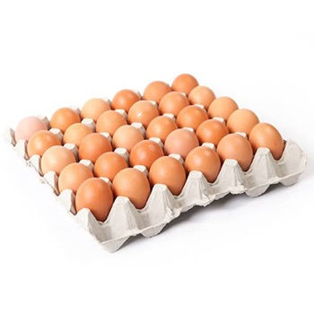 Nicks Egg Cage Free Barnlaid Eggs  Size 7's Tray 30