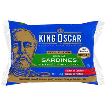 King Oscar Sardines In Olive Oil 45g