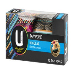 U by Kotex Regular Slim Tampons 16pk