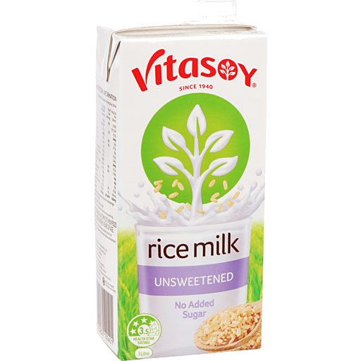 Vitasoy Unsweetened Rice Milk 1L