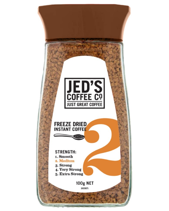 Jed's Freeze Dried Instant Coffee No.2 Jar  100g