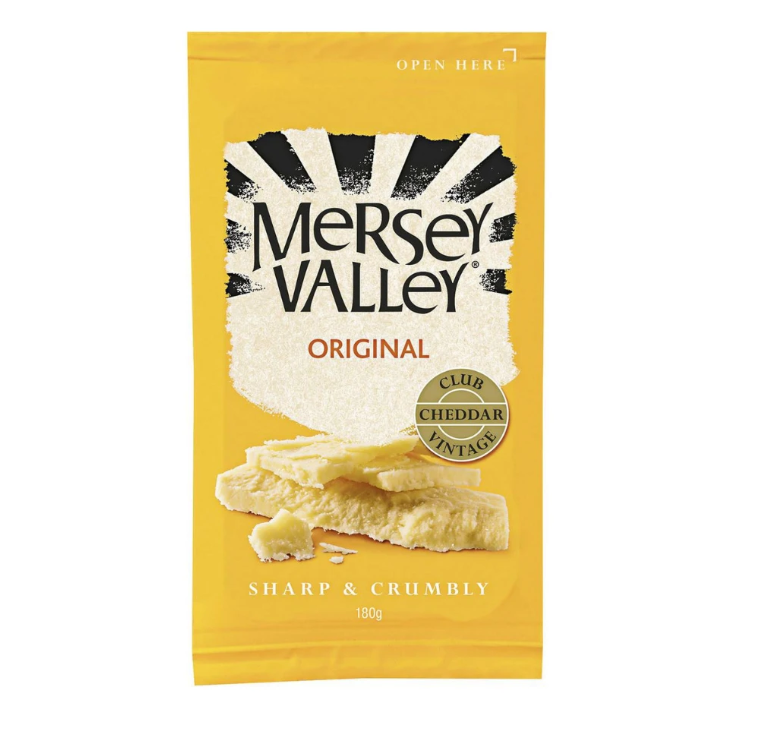 Mersey Valley Club Original Cheddar Cheese 235g