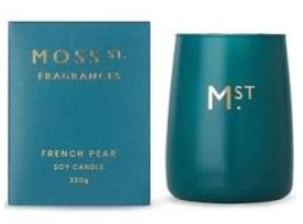 Moss St French Pear Candle 80g