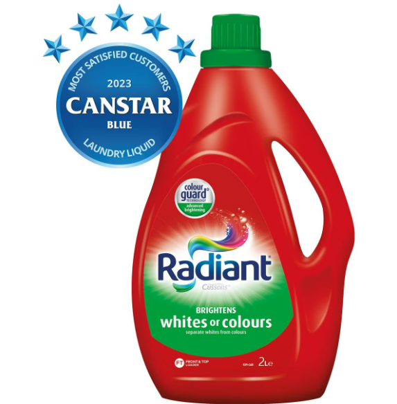 Radiant Whites & Colours Laundry Liquid 2L