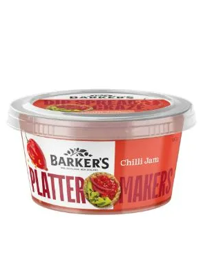 Barkers Platter Makers Chilli Jam 190g