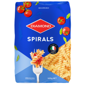 Diamond Pasta Spirals 500g