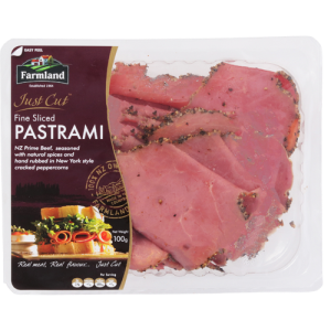 Farmland Thin Sliced Beef Pastrami 100g