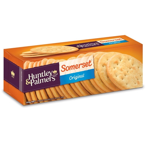 Huntley & Palmers Somerset Crackers 190g