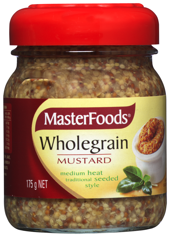 Masterfoods Mustard Wholegrain 175g